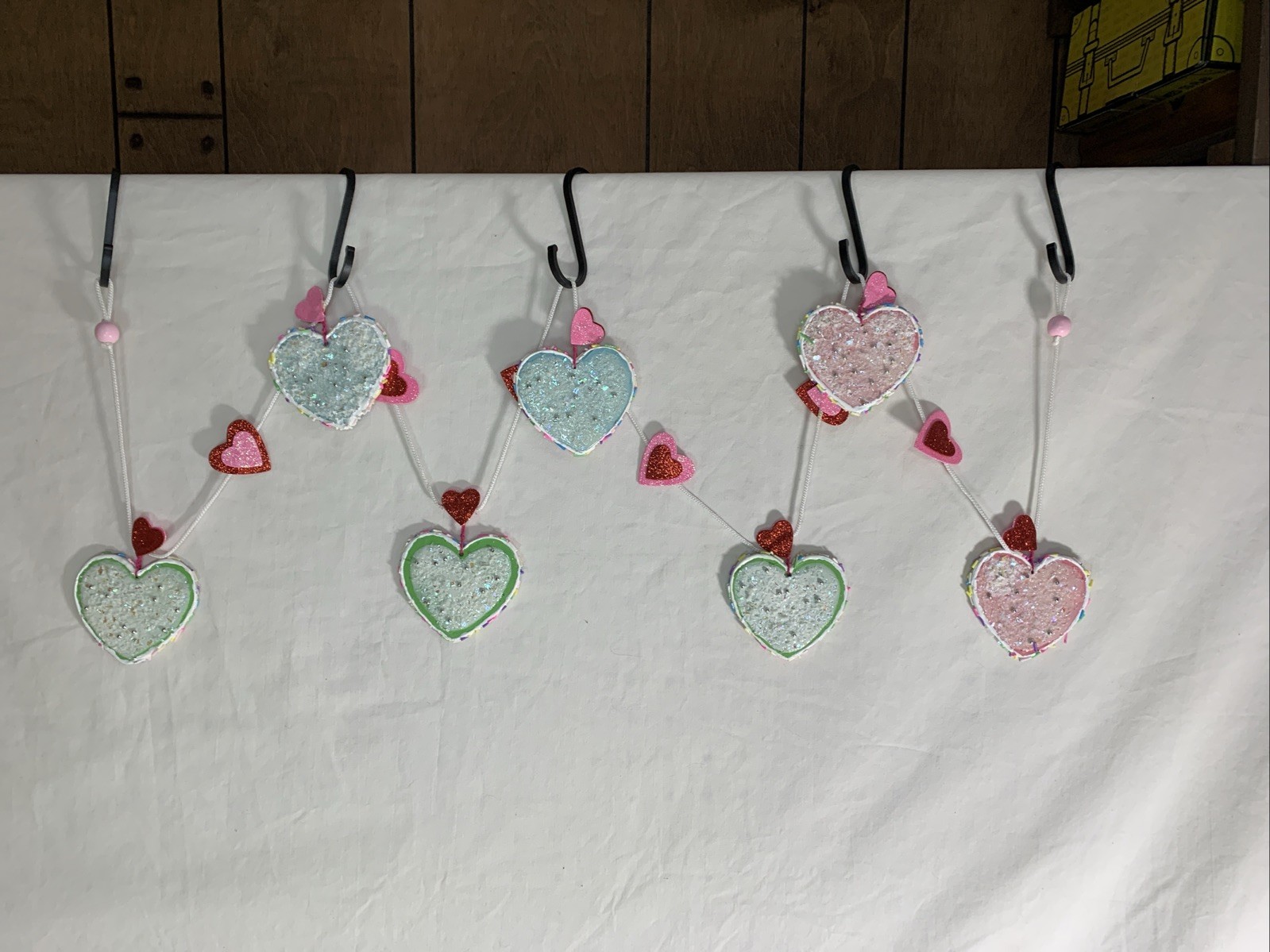 Candy Land Sweet Treats Iced ￼ ￼Conversation Heart Garland 70” Valentine’s Day ￼ thumbnail 14