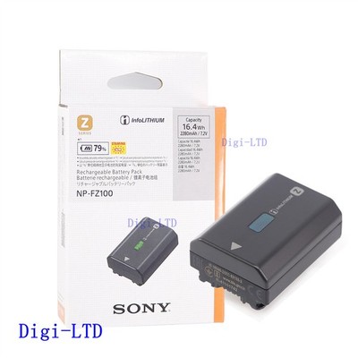 New NP-FZ100 2280mAh Battery For Sony Alpha 9 A9 9R A9S A7 A7RIII 7M3 7RM3 A6600