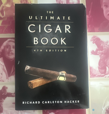 The Ultimate Cigar Book 4th Edition Richard Carleton Hacker Hardcover DJ