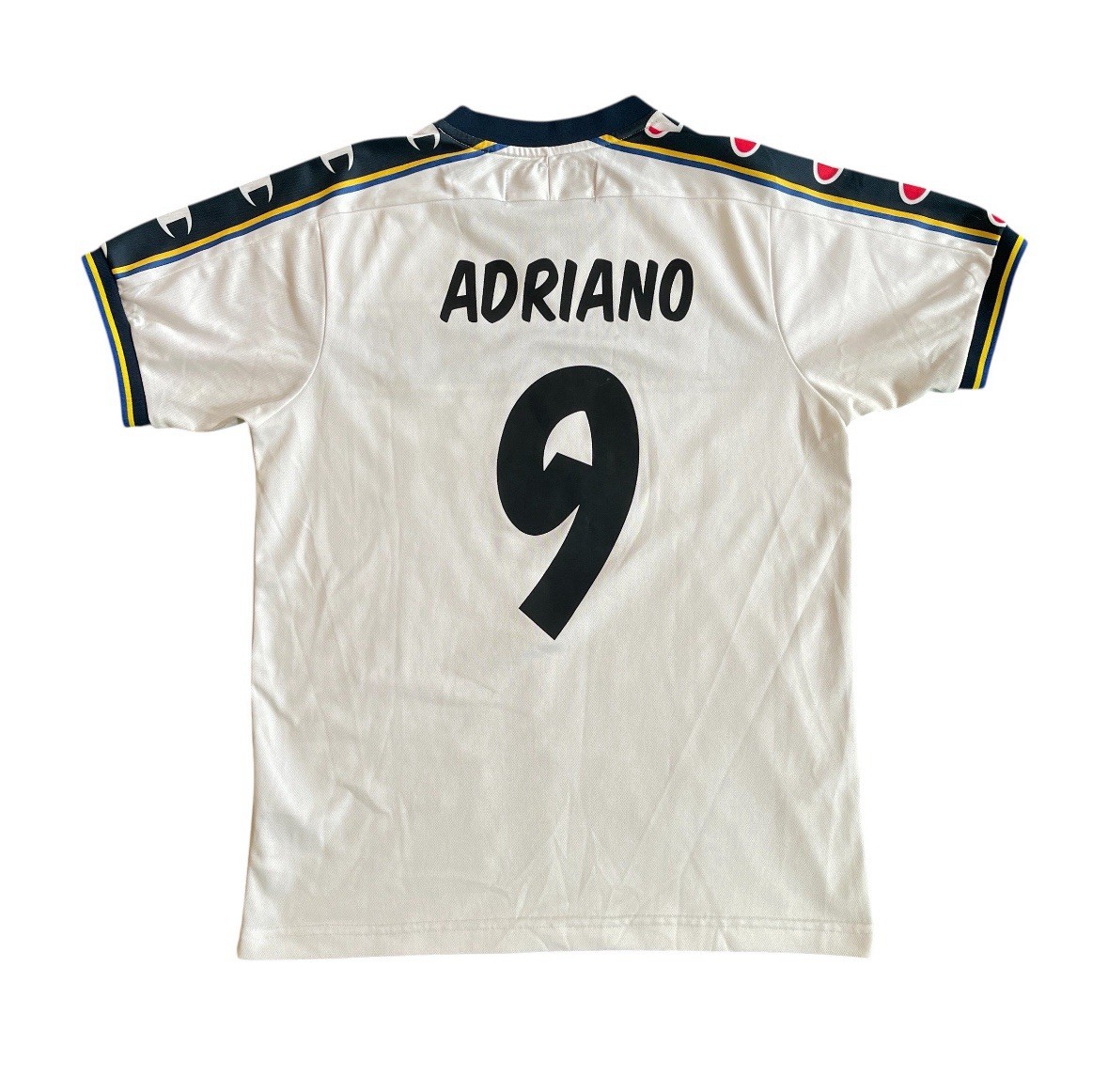 Vintage Champion Parma Calcio 9 Adriano 200203 Away Football Kit S G2U