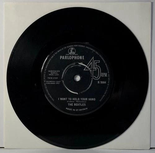 The Beatles I Want To Hold Your Hand Parlophone John Lennon Paul McCartney