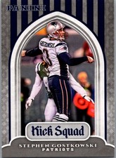 2017 Panini #KSQ-SG Stephen Gostkowski Kick Squad