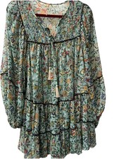 Free People Short Boho Swing Dress. SM