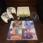 Sega Dreamcast Bundle 2 Controllers, 2 Memory Cards, 4 Games,Dino Crisis, Racing