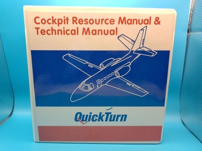QuickTurn Cockpit Resource Manual Technical Manual Citation II Binder Jan2000
