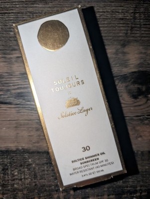 Stella Artois Solstice Lager Shimmer SPF 30 Sunscreen