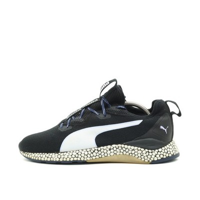 PUMA Herren Hybrid NX Laufschuh Schwarz/Weiß Textil Performance Sneaker EU 42