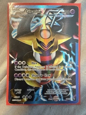 Pokémon Giratina TCG Team Plasma Black White Holo Full Art Promo Card BW74