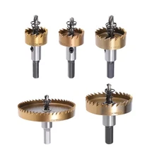 HSS Drill Bit Hole Saw Stainless High Speed Steel Metal Alloy