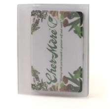 Trifold 8 Page Wallet Inserts with 2 Tabs