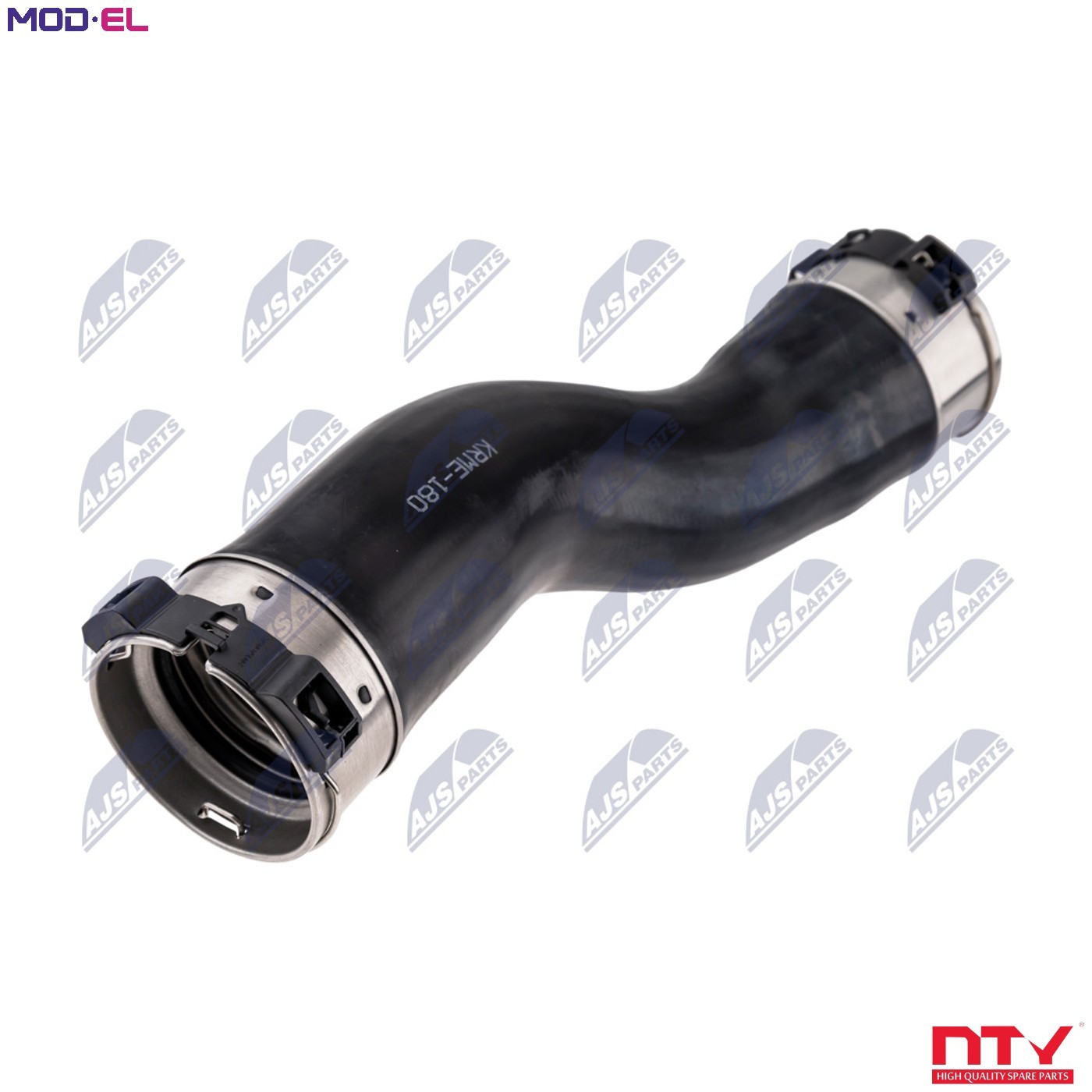 CHARGE AIR HOSE GPP-ME-180 FOR MERCEDES-BENZ OM 651.960 2.1L 4cyl GLE 3.0L 6cyl