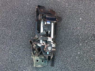 Drager Draeger PSS7000 sentinel SCBA pack Frame with Regulator #1