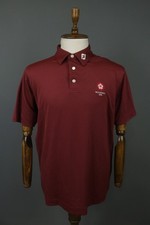 FootJoy Red Athletic Fit Collared Short Sleeve Popover Polo Shirt Size XL