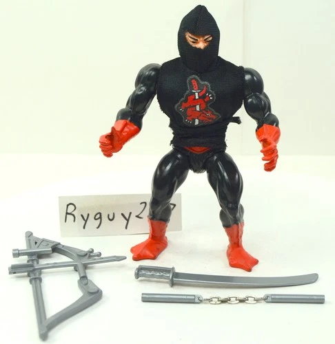 MOTU, Ninjor, Masters of the Universe, figure, complete, He-Man, vintage, Mattel