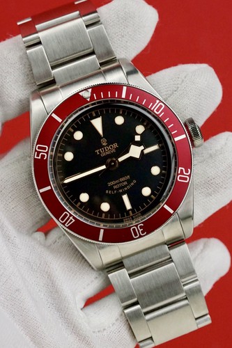 TUDOR Black Bay 41 “Smiley” #79220R Watch With OEM Warranty Ca...