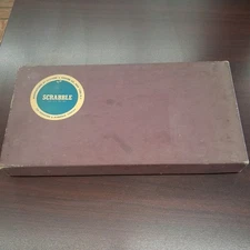 Vintage Scrabble Board Game 1948 Selchow & Righter Co. COMPLETE w 100 Wood Tiles