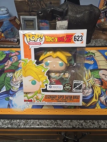 Funko Pop! Dragon Ball Z #623 Broly Galactic Toys Glow Chase Edition