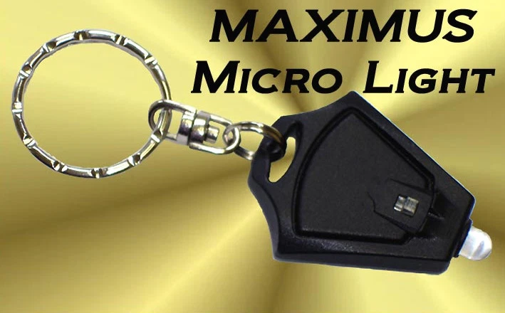 LED Flashlight Keychain 5 Pack Super Bright Mini Flashlight Key Ring Photon Beam - Image 2 of 4