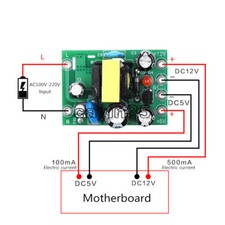 AC-DC 110-220V Switching power supply module AC-DC output 5V /12V /100mA /500mA