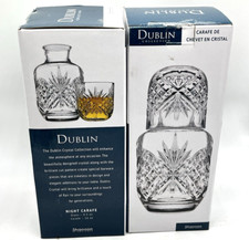 Pair SHANNON CRYSTAL 16 oz Tumble Up Bedside ...