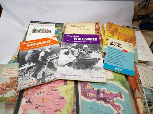 Ephemera Pamphlets Brochures Health Children Travel Gettysburg World Science USA
