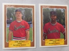 1990 Procards Harrisburg Senators Baseball Card Pick one