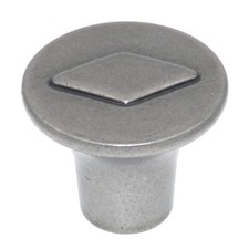 Amerock Vasari Antique Nickel 1 1/8 Diamond C...
