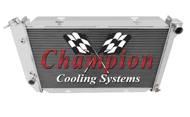 Champion Cooling 3 Row All Aluminum Replacement Radiator CC390 Ford ...