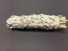5" TO 6" WHITE SAGE SMUDGE STICK MEDIUM BUNDLE HERB INCENSE- ONE SINGLE BUNDLE