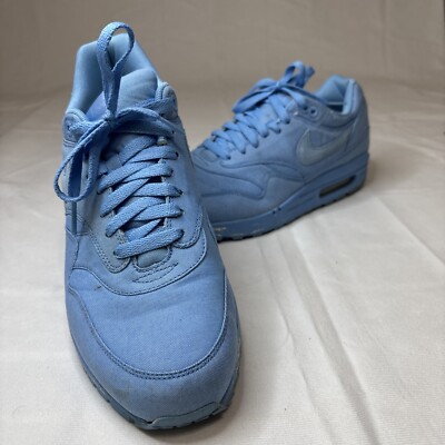 Men's Nike Air Max 1 Attack Pack Football Blue Shoes -Style