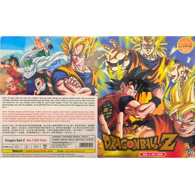 Dragon Ball Z Complete Series (Vol. 1-291 END) English Subtitle | eBay