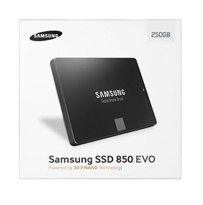 Samsung 850 EVO 250GB SSD Internal 2.5 inch Solid State Drive MZ
