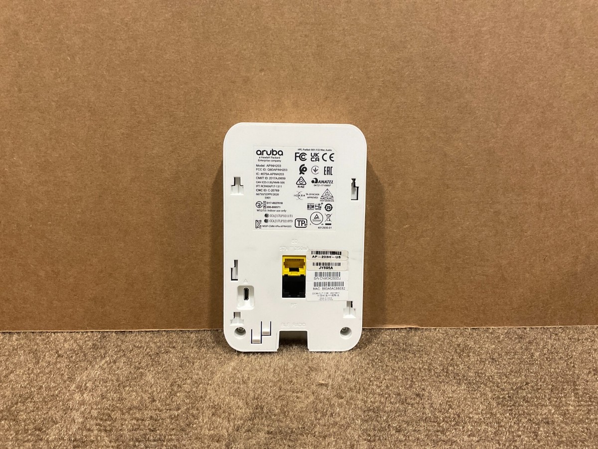 HPE Aruba AP-203H Access Point JY695A ✓❤️️✓❤️ Open Box! | eBay
