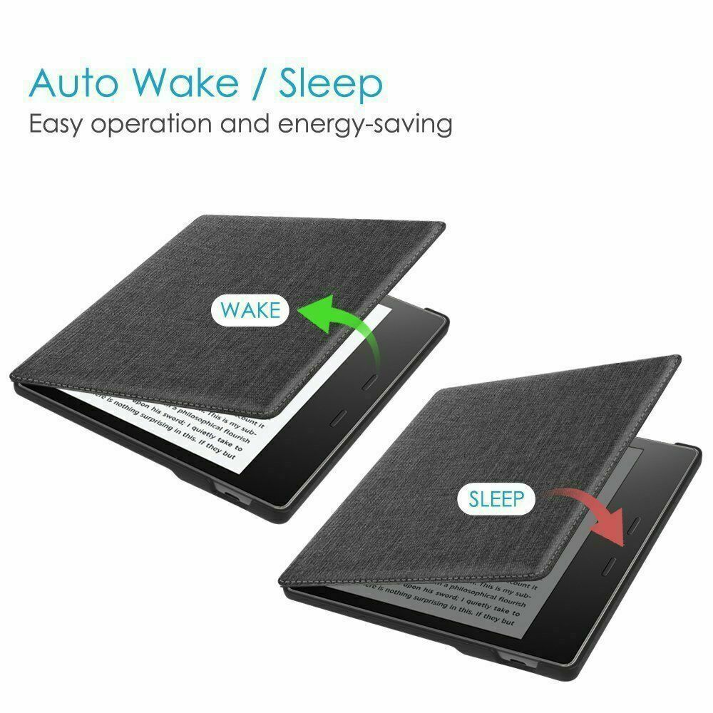 Case for Kindle Oasis (9th Gen 2017, 10th Gen 2019) Leather Protective