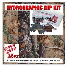 Hydrographic dip kit Country Camouflage Camo hydro dip dipping 16oz
