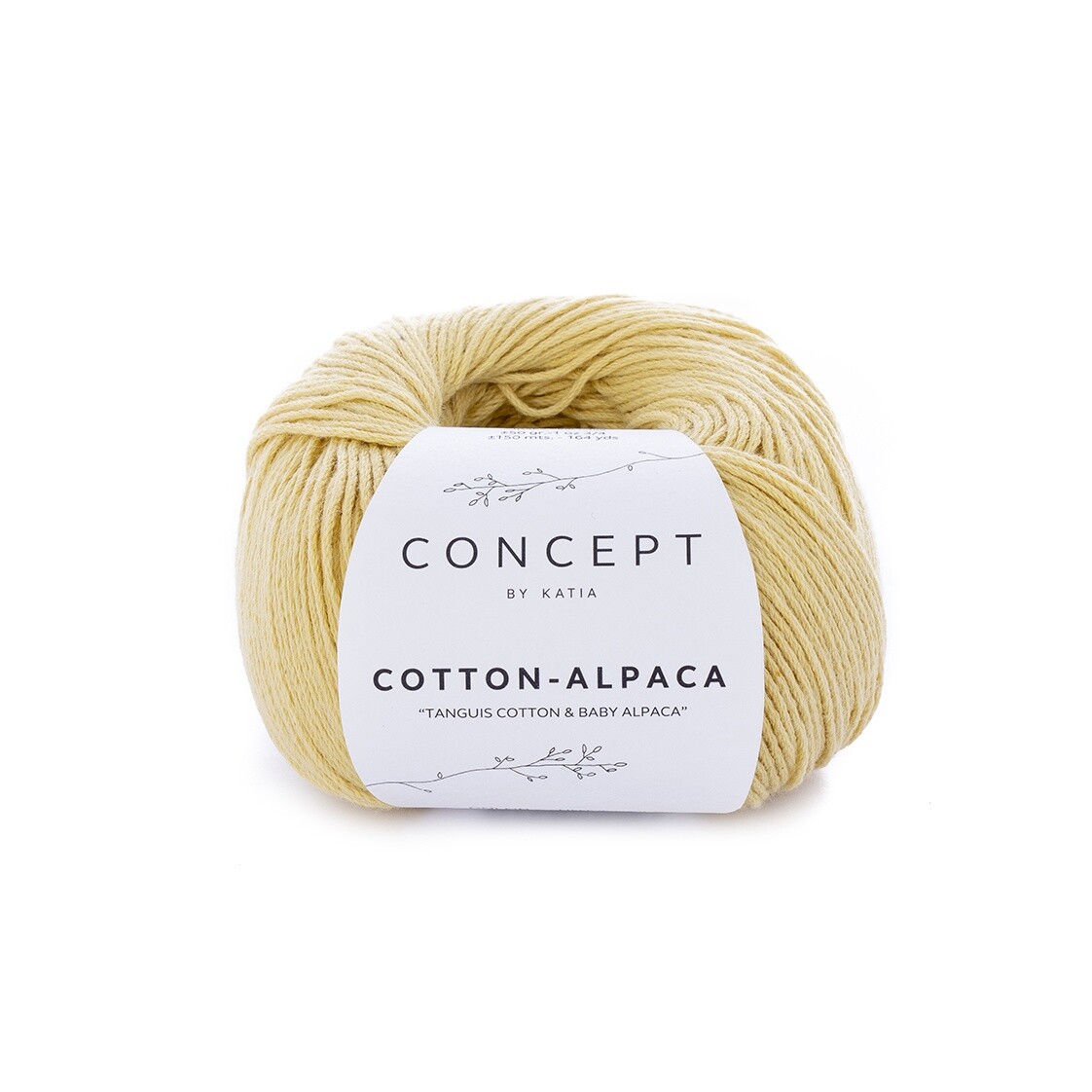 Cotton-Alpaca - Concept By Katia - Pistacho Claro (96) - 50 G/Approx. 150 M Wool