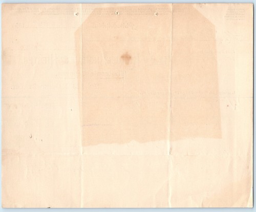 Ephemera SCHEINKOPF Briefpapier Krause Ingham & Hiester 1899 Philadelphia Lebensmittelhändler - Bild 2 von 2