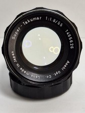  Near Mint  Pentax Super Takumar 55mm f/1.8 Late Model Asahi Opt from Japan