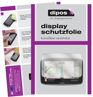 3x film for TomTom Go 620 / 6200 protective glass dipos