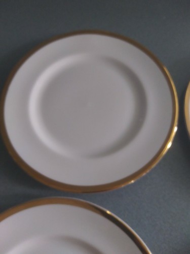 4 platos de almuerzo para ensalada vajilla de porcelana Royal Victoria English Bone China - Imagen 7 de 9