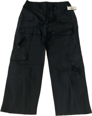 Lotto Cargo Pants Mens Size M Black Zip Leg Multipockets | eBay