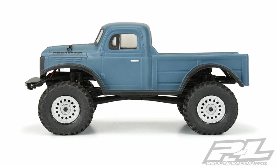 Pro-Line 3565-00 1946 Dodge Power Wagon Clear Body : SCX24 Jeep Wrangler JLU - Image 3 of 4