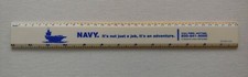 Vintage US Navy Military Recruiting Ruler Made in USA