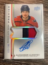 ALEXANDER ALEXEYEV 2020-21 Premier Rookie Auto Patch #121/249