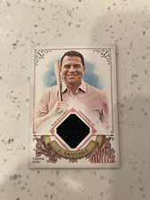 2021 TOPPS ALLEN & GINTER JESSE SANCHEZ RELIC CARD MLB.COM REPORTER