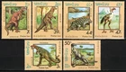 Laos N°844/849 Prehistory, Dinosaurs 1988, Laos Dinosaurs Set MNH