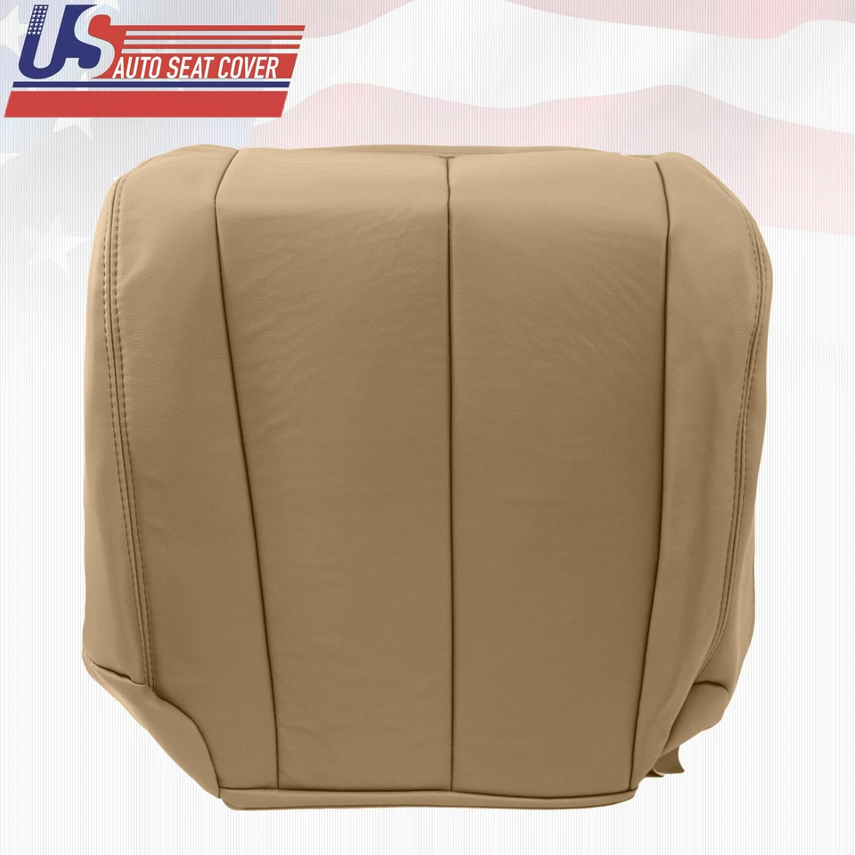 Cubierta de asiento inferior de cuero tostado para conductor y pasajero 2003-2007 para Nissan Murano Foto 2 de 4