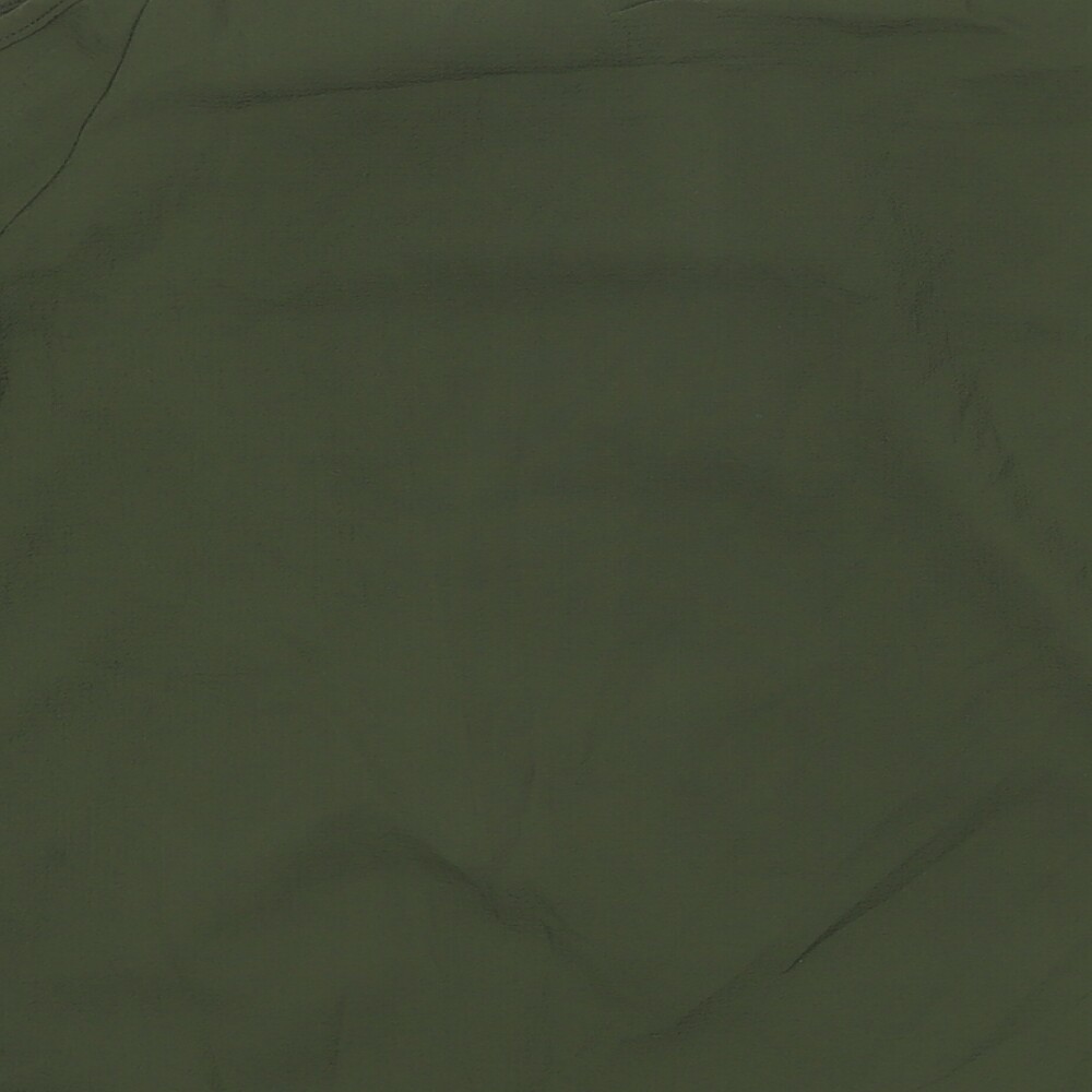 Select Womens Green Polyester Basic Blouse Size 1… - image 4