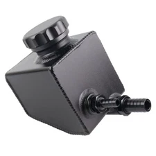 Black For V6 V8 VT VY LS1 LS2 Aluminum Power Steering Pump Fluid Reservoir Tank