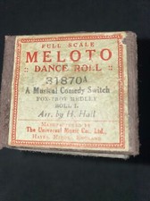 Meloto Pianola Roll Interruttore Commedia Musicale Fox-Trot Medley, Arrangiato da H Hall